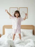 Pijama para Niña en Algodón Rib - Colección Bloom - Imagen 2