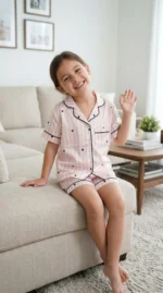 Pijamas Estampados de Seda Premium